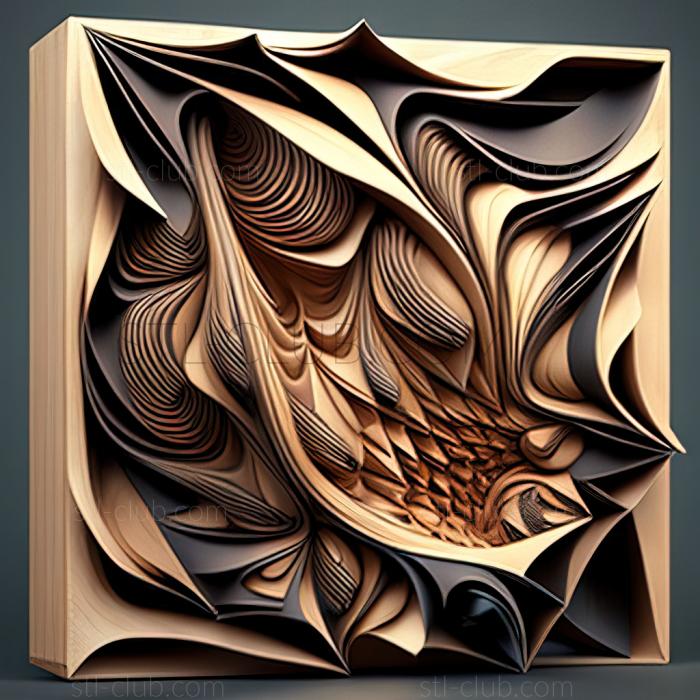 3D model st abstract art (STL)